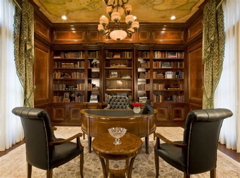 21 Really Impressive Home Office Designs In Traditional Style That Wows