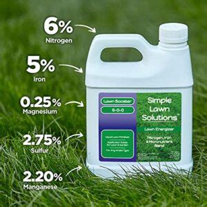 Commercial Grade Lawn Energizer Iron Nitrogen Micronutrient Booster