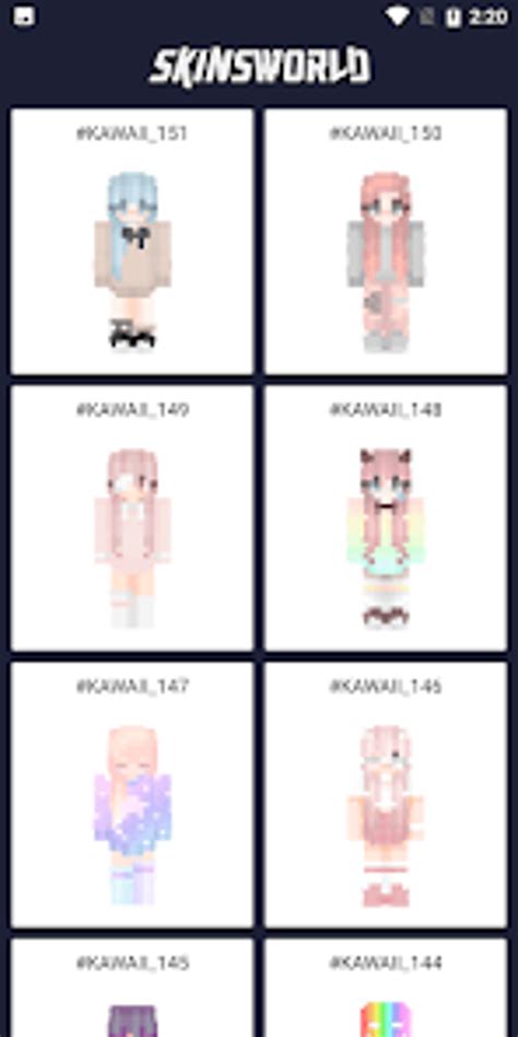 Kawaii Skins For Minecraft для Android — Скачать