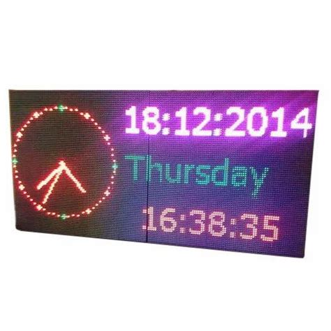 LED Display Sign Board at Rs 6800/square feet | Parvati | Pune | ID ...