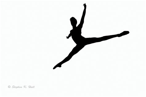 Dance Jump Silhouette at GetDrawings | Free download