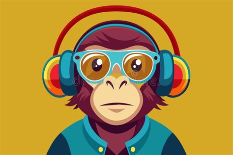 Monkey Cartoon Sunglasses Stock Illustrations 613 Monkey Cartoon