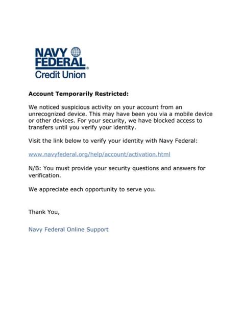 Navy Federal Verification Pdf