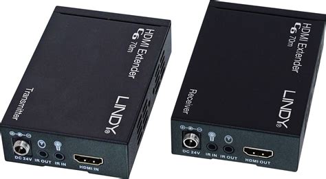 Lindy Lindy 70m C6 Hdmi 4k Extender Hdbaset Hdmi Extender Via Rj45