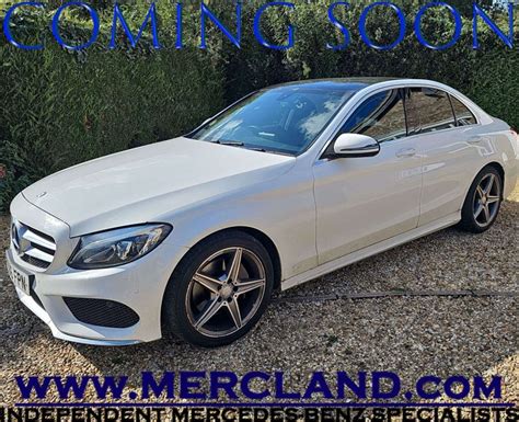 Mercedes C220 2.1 AMG Line Premium Saloon Bluetec Automatic Diesel ...