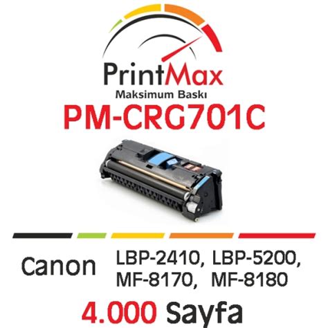 Printmax Pm Crg C Pm Crg C Sayfa Cyan Muadil Lazer Yaz C Lar