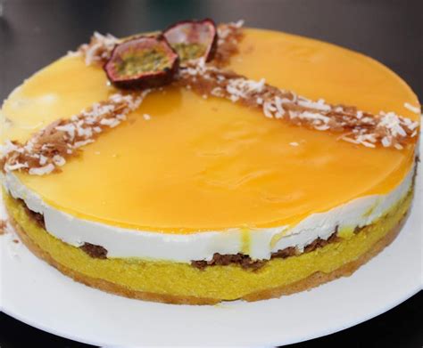 Entremet Mangue Coco Passion Recette Recette Entremet Recette