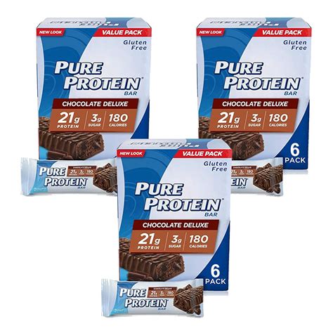 Pure Protein Bars High Protein Nutritious Snacks To Support Energy Low Sugar