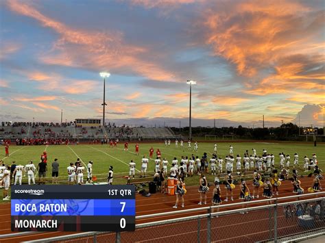 The Boca Raton Bobcats Defeat The Monarch Knights 31 To 14 ScoreStream