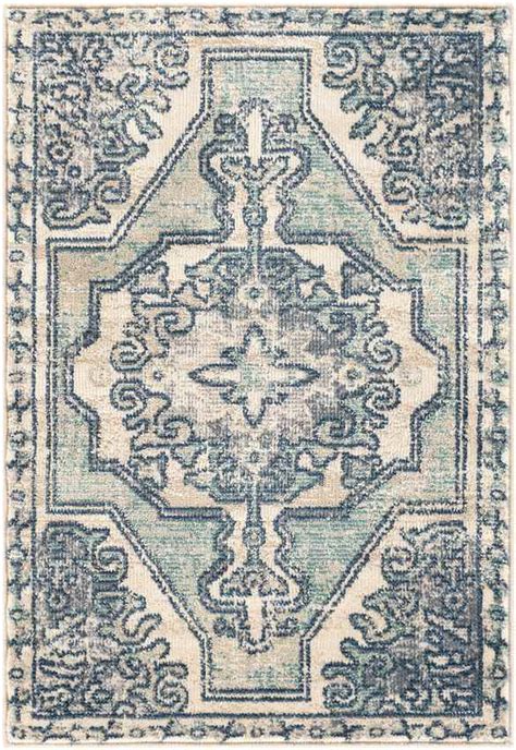 Henry Traditional Teal Area Rug Teal Elegance