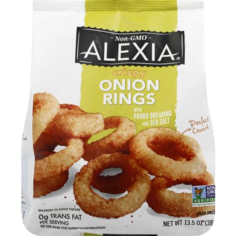 Alexia Onion Rings With Panko Breading And Sea Salt Crispy King Kullen