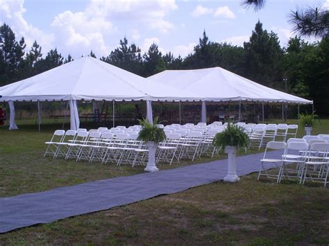 Outdoor Wedding Tents - Size Does Matter