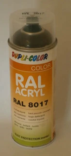 SCHOKOBRAUN DUPLI COLOR MOTIP Color Farb Spray glänzend 400ml RAL 8017