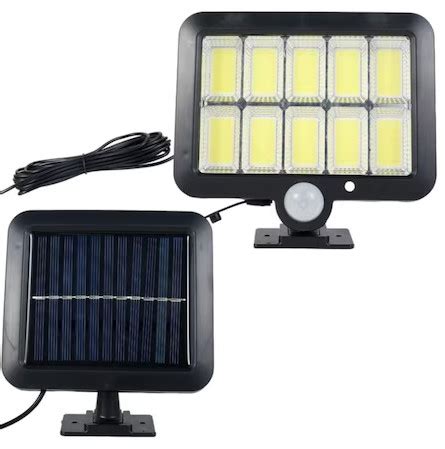 Oferta Bucati X Lampa Solara Gl Cob Cu Senzor De Miscare Panou