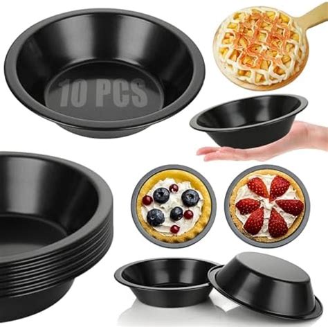 Amazon Norpro Nonstick Mini Pie Pans Set Of 4 5in 13cm X 1 25in