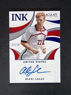 Panini Immaculate Alexi Lalas Usa Ink Auto Sapphire Ebay