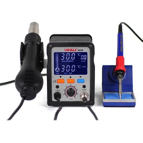 Aliexpress Buy YIHUA D V In Hot Air Rework Solder Soldering Station Heat Gun