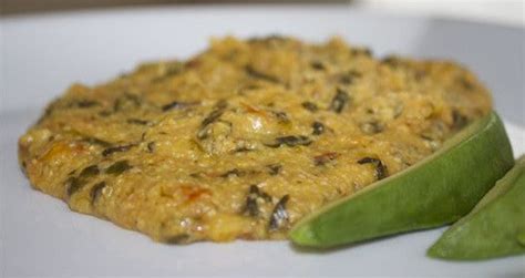 Mayi Moulen Ak Zepina Cornmeal With Spinach Haitian Food Recipes