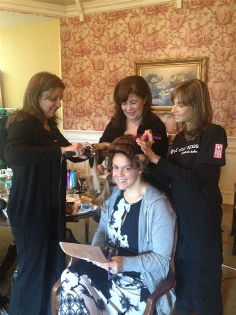 The Red Door Team At The Oheka Castle New York Reddoorspa Hair