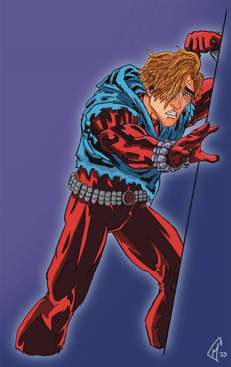 Scarlet Spider Ben Reilly Atsv Fanart By Mackenziecaswell On Deviantart