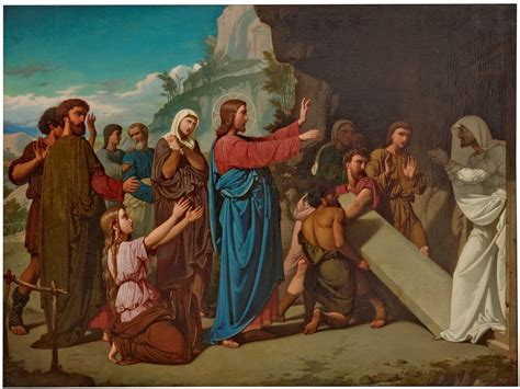 The Raising Of Lazarus La Resurrección De Lázaro 1855 Juan De