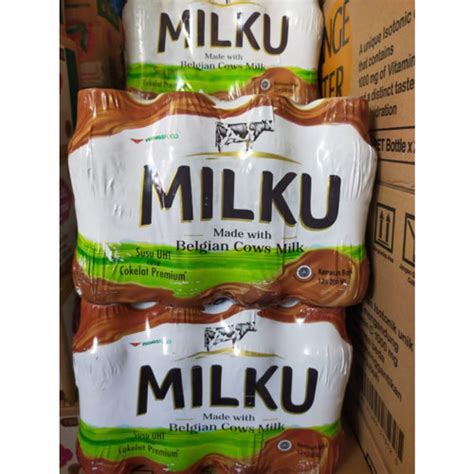 Jual Milku Cokelat Premium Susu Uht Ml Pak Botol Jakarta