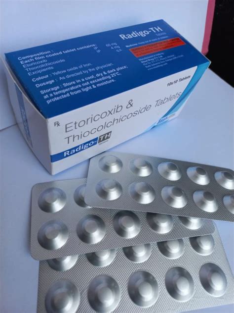 Etoricoxib Mg Thiocolchicoside Mg Tablets At Rs In Sonipat