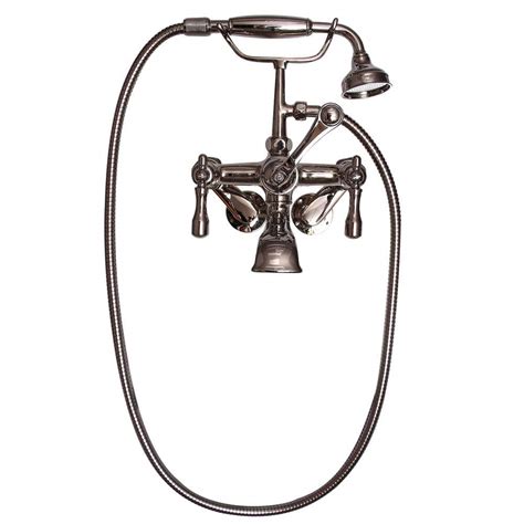 Reviews For Barclay Products 3 Handle Wall Mounted Claw Foot Tub Faucet With Elephant Spout And