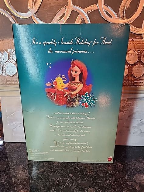 Disney S The Little Mermaid Seaside Holiday Ariel 2000 Mattel Collector Doll Ebay