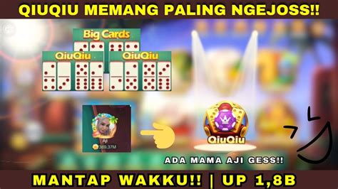 CARA BERMAIN DOMINO QIUQIU BUTA 1 2M BIAR CEPAT MENANG PERHATIKAN