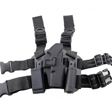 Tactical Glock 17 19 22 23 31 32 Pistol Gun Holster Army Military Combat Airsoft Gun Case Belt