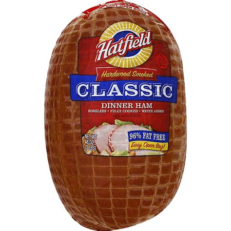 Hatfield Ham Dinner Hardwood Smoked Classic Ham Market Basket