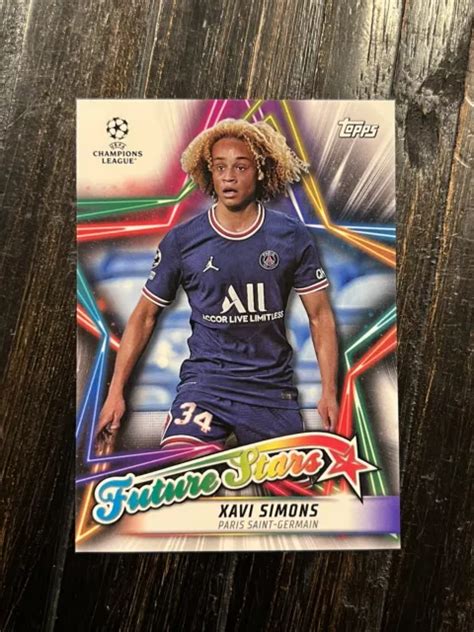 Xavi Simons Topps Uefa Champions League Ucl Future Stars Fs