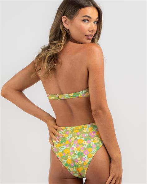 Shop Billabong On The Bright Side Maui High Waisted Bikini Bottom In