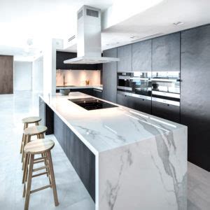 Plans De Travail En Granit Quartz Dekton Ou C Ramique Pour La Cuisine