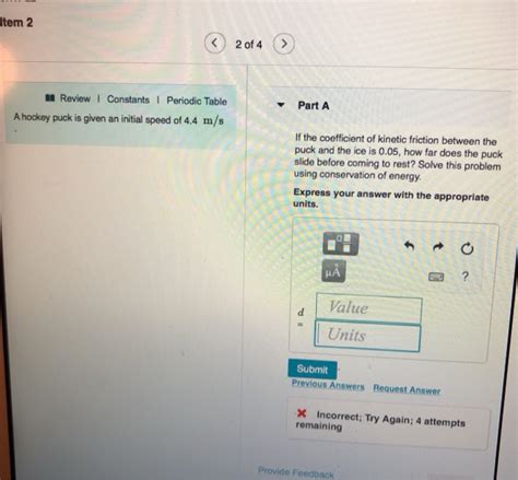 Solved Item 2 2 Of 4 11 Review 1 Constants L Periodic Table Chegg