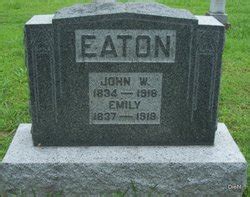 John W Eaton Find A Grave Memorial