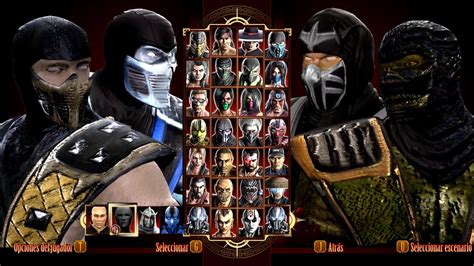 Mortal Kombat Klassic Skins Mk Shaolin Monks Scorpion Reptile Smoke Mk