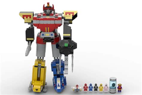 Lego Ideas Year Anniversary Mighty Morphin Power Rangers Megazord