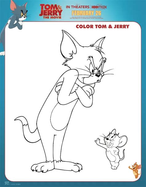 Tom And Jerry Printables And Activity Sheets In 2021 Tom And Jerry Activity Sheets Jerry