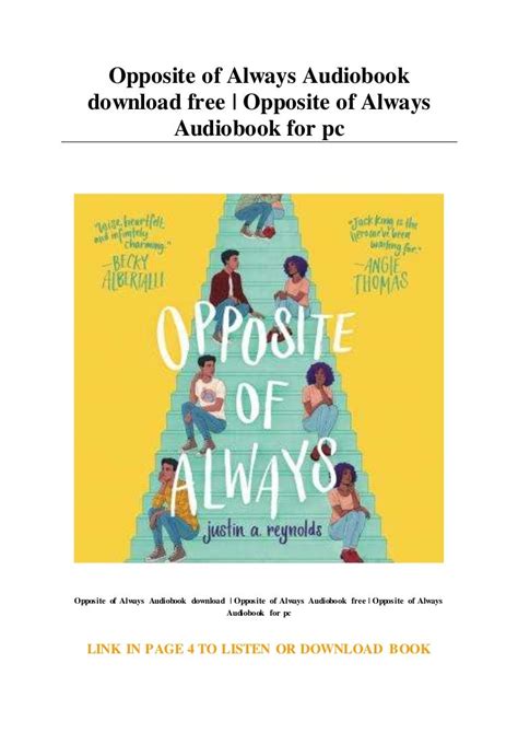 Opposite of Always Audiobook download free | Opposite of Always Audio…