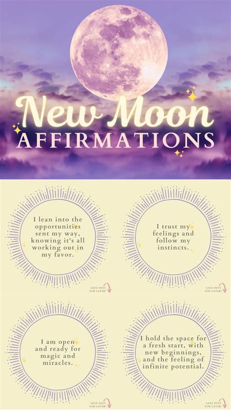 Powerful Full Moon Affirmations