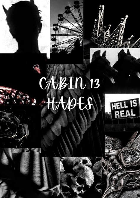 A Collage Of Black And White Images With The Words Cabin Haps