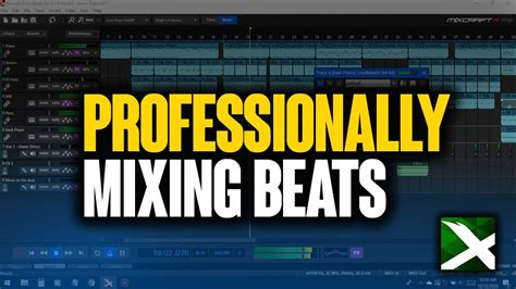 How To Professionally Mix Beats In Mixcraft Tutorial Youtube