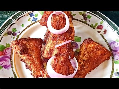 Fish Fry In Tamil Chettinad Style Arachuvitta Meen Varuval Youtube