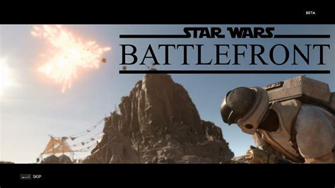 Star Wars Battlefront Single Player Gameplay PC BETA 1080p30fps