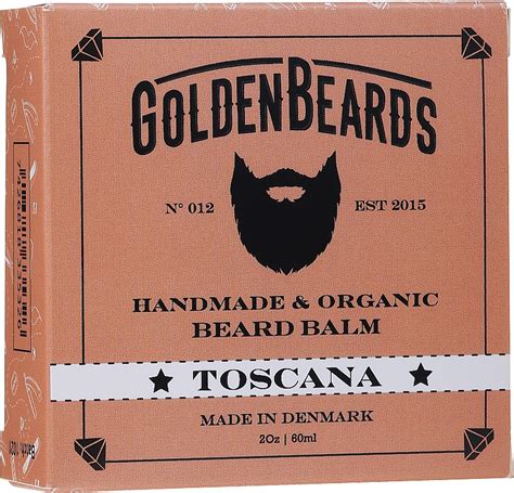 Set Golden Beards Starter Beard Kit Toscana Balm Ml Oil Ml