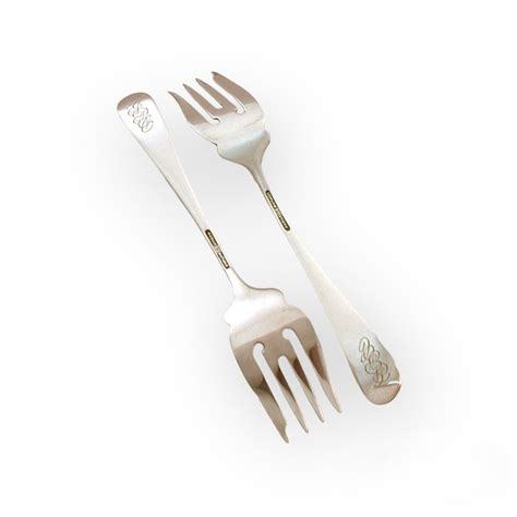 Kirk Stieff Forks Sterling Repousse Rose Pattern Dessert Pastry Salad