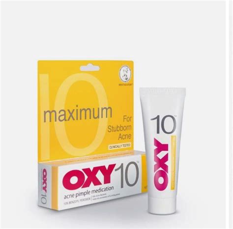 Oxy Acne Pimple Medication Beauty Personal Care Face Face Care On