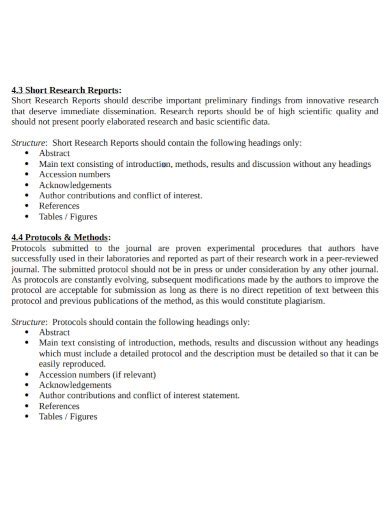 Short Research Report - Examples, Format, Pdf